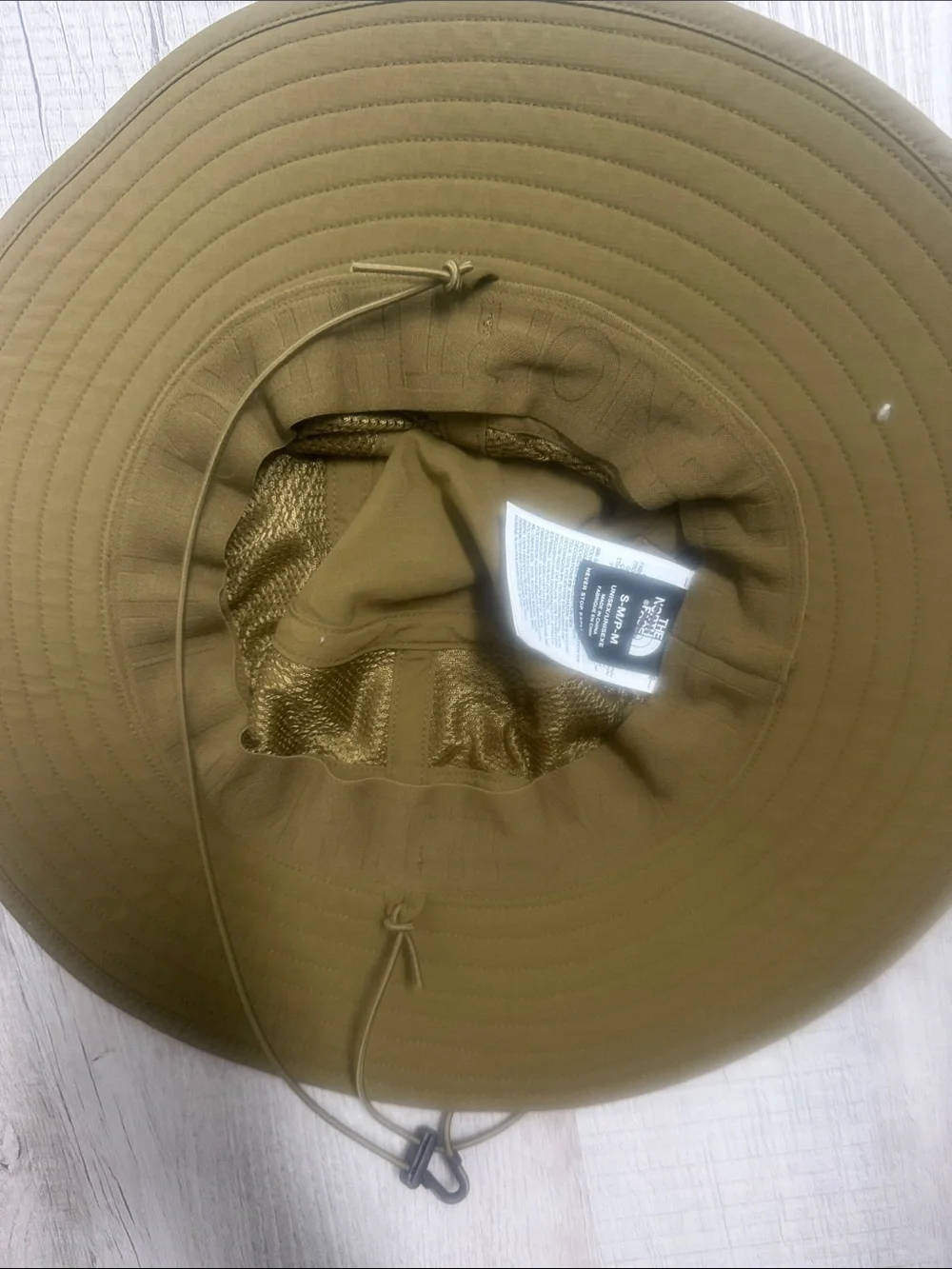 The North Face Men’s Olive Boonie Hat with Chin Cord